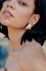 Load image into Gallery viewer, AWE GOLDEN EARRINGS
