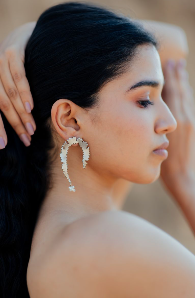 REVE SILVER EARRINGS