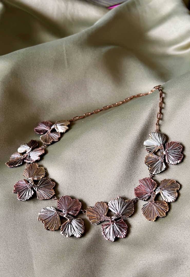 GINKGO THREEWAY PETITE NECKLACE