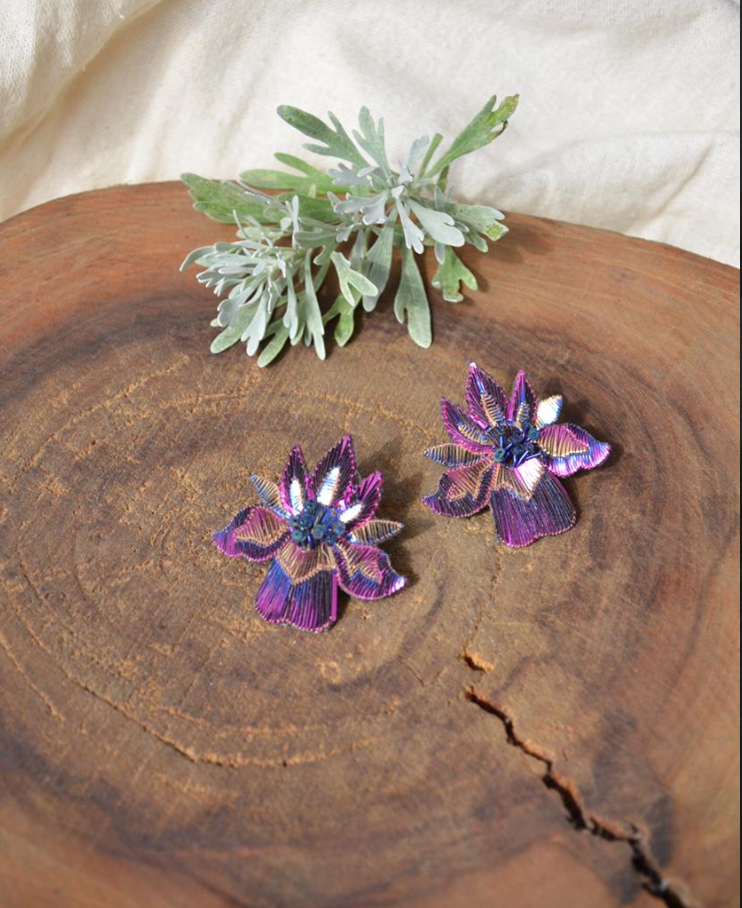 IRIS  EARRINGS