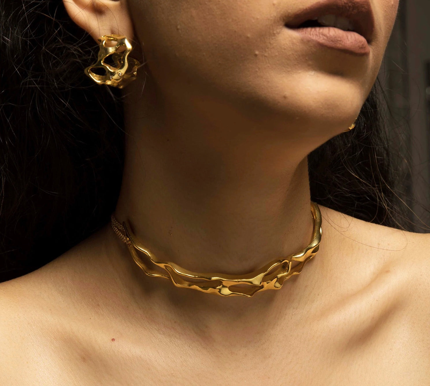 MOLTEN GOLD CHOKER