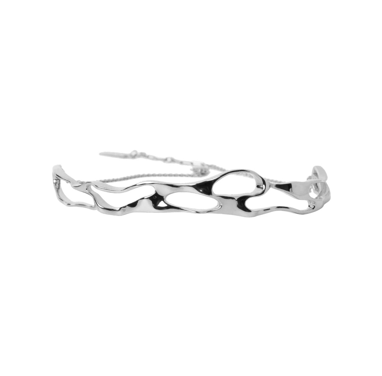 MOLTEN SILVER CHOKER