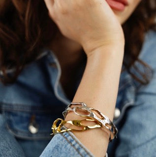 MOLTEN BANGLE GOLD