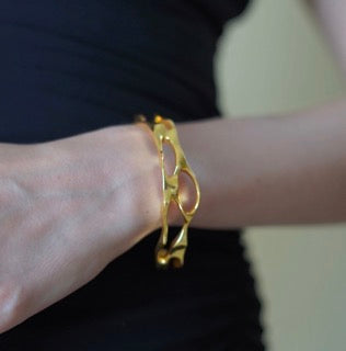 MOLTEN BANGLE GOLD