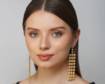 Load image into Gallery viewer, STAR TRAIL CRYSTAL STATEMENT EARRINGS

