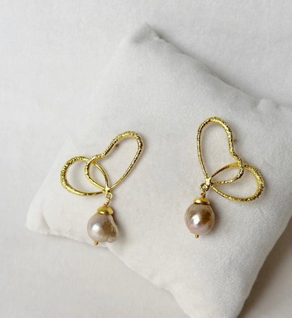 WINGS OF SPRING - WIREFRAME EARRINGS