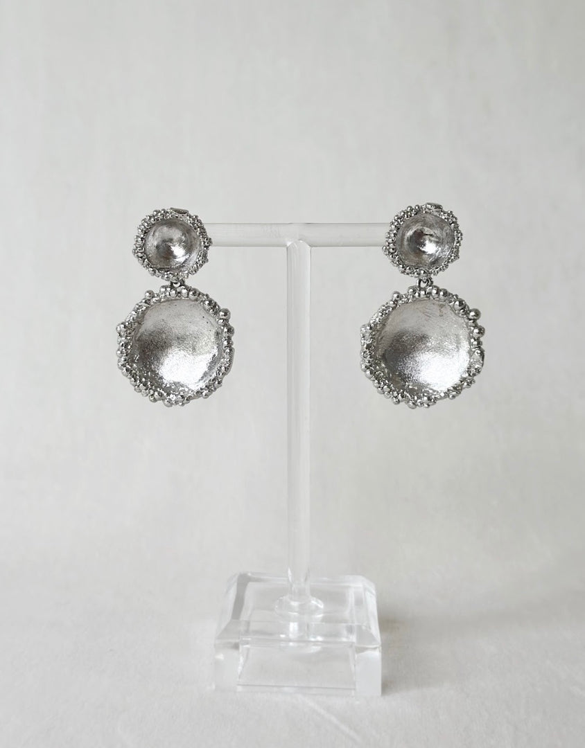 COMET EARRINGS - SILVER