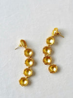 Load image into Gallery viewer, CASCADE EARRINGS GOLD
