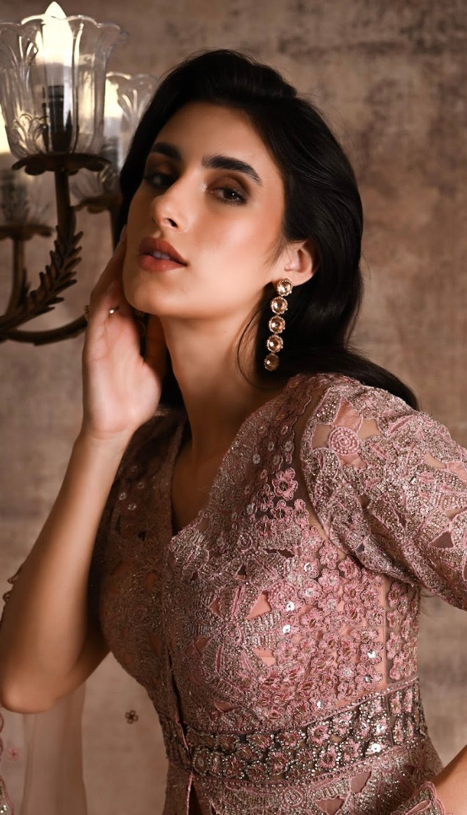 CASCADE EARRINGS -  ROSE GOLD