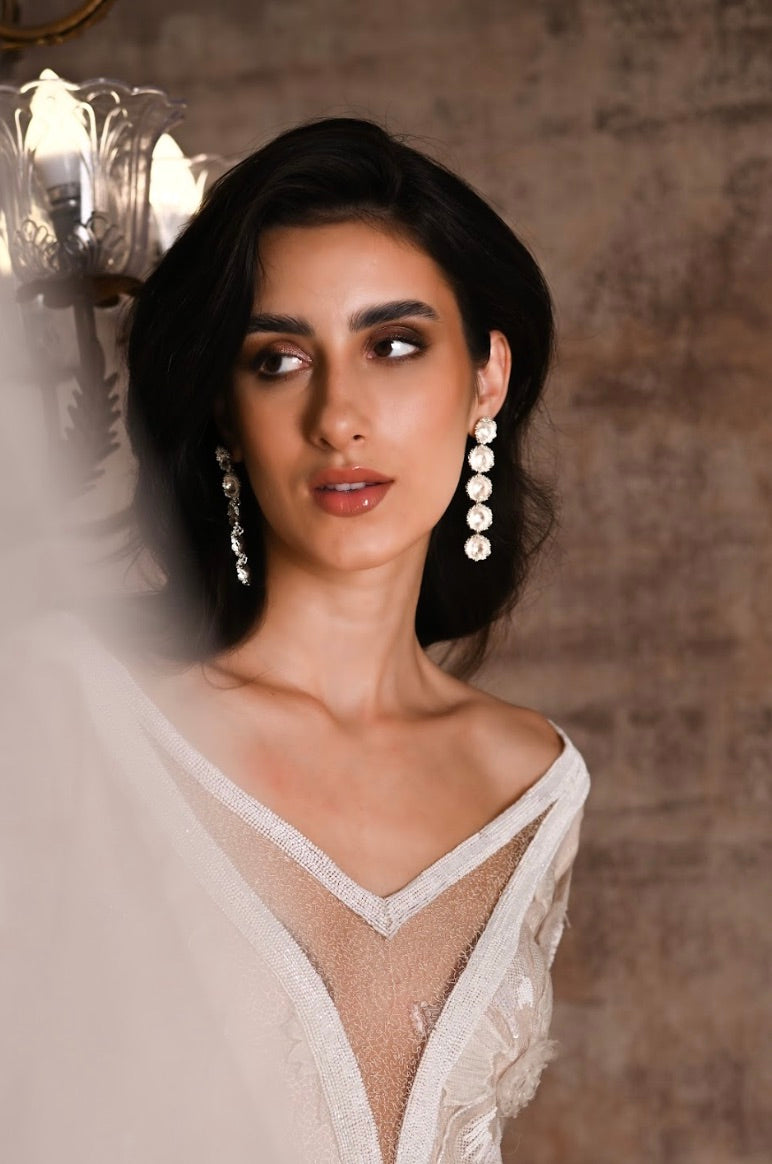 CASCADE EARRINGS SILVER