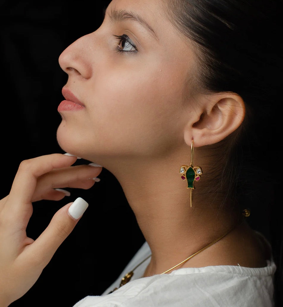 FISH HOOK EARRINGS