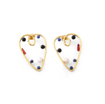 Load image into Gallery viewer, HEART IN A BEAT EARRINGS
