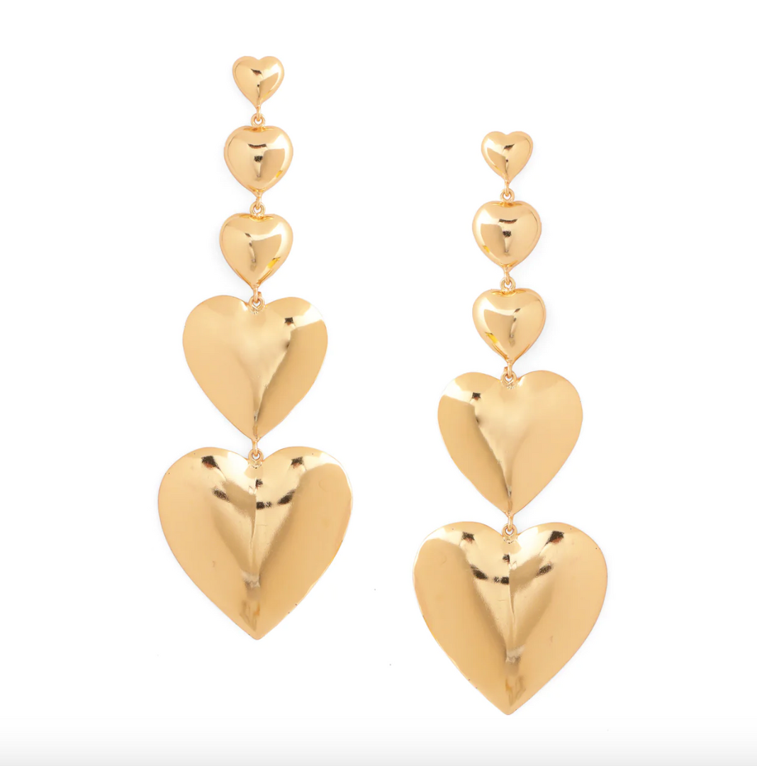 DANGLING HEARTS EARRING