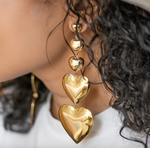 Load image into Gallery viewer, DANGLING HEARTS EARRING
