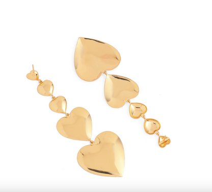 DANGLING HEARTS EARRING
