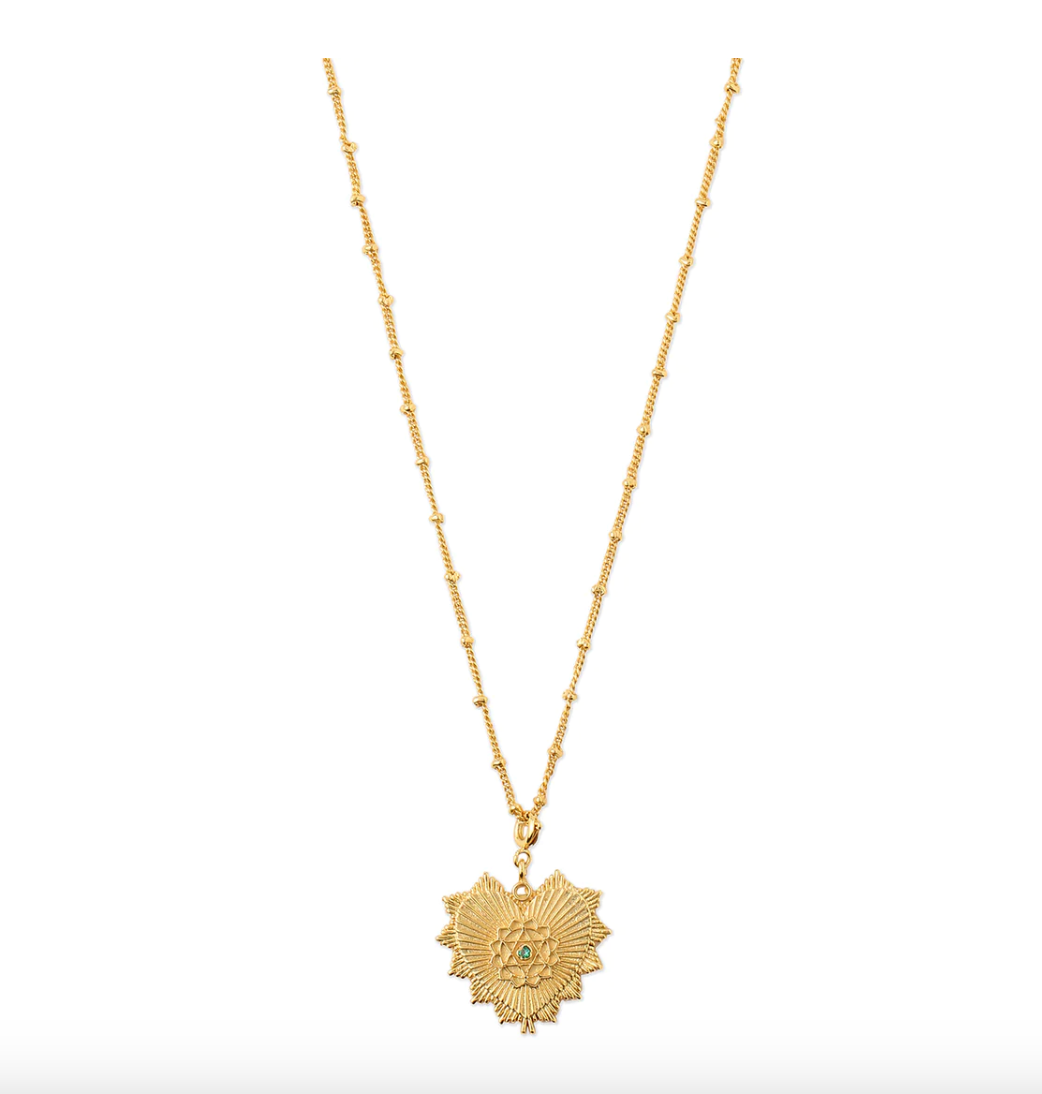 HEART CHAKRA CHARM NECKLACE