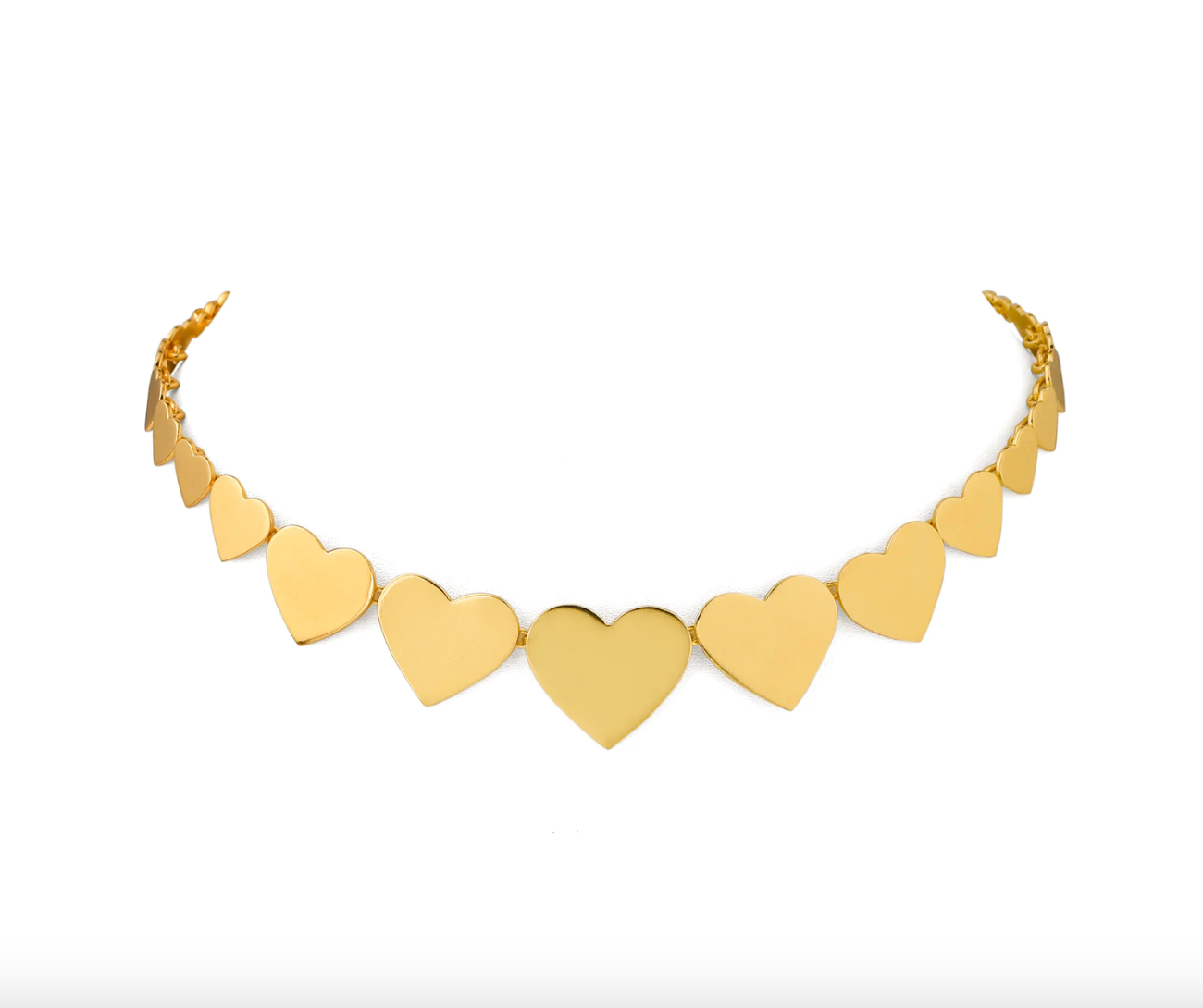 HEART CHOKER NECKLACE