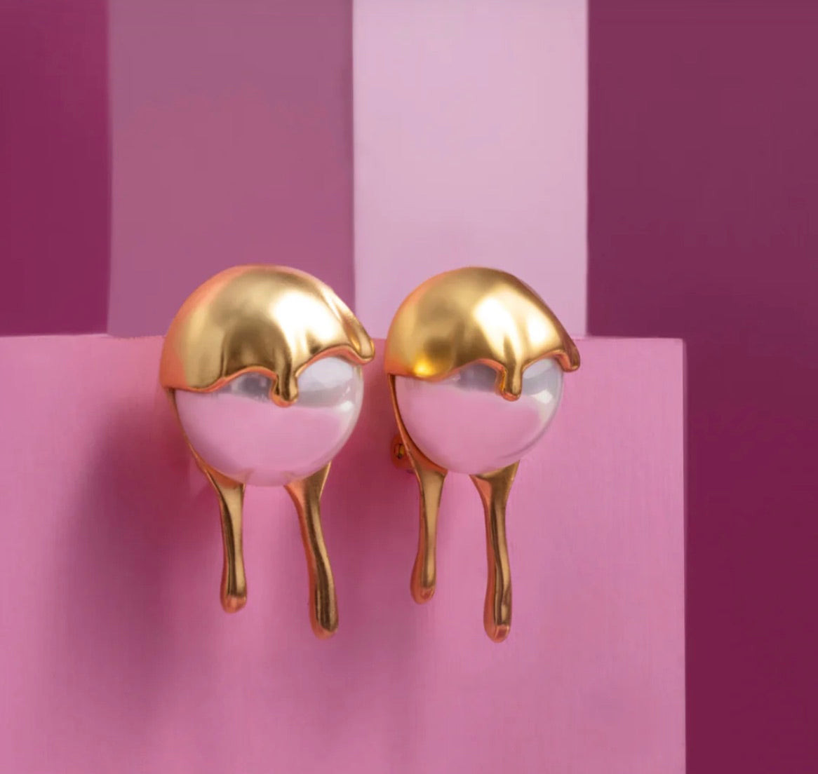 MELTING STUDS - GOLDEN