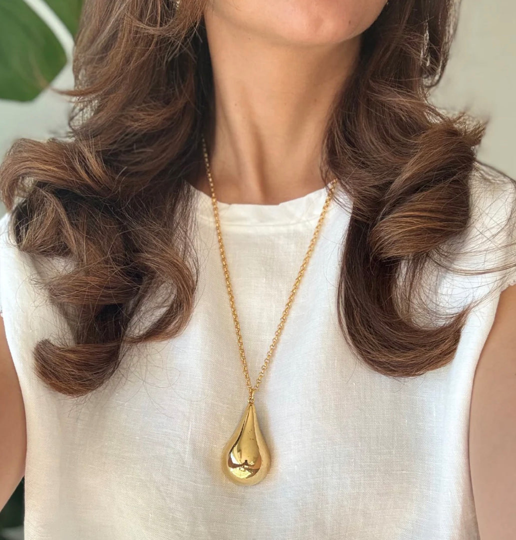 BOLD CHUNKY GOLD NECKLACE