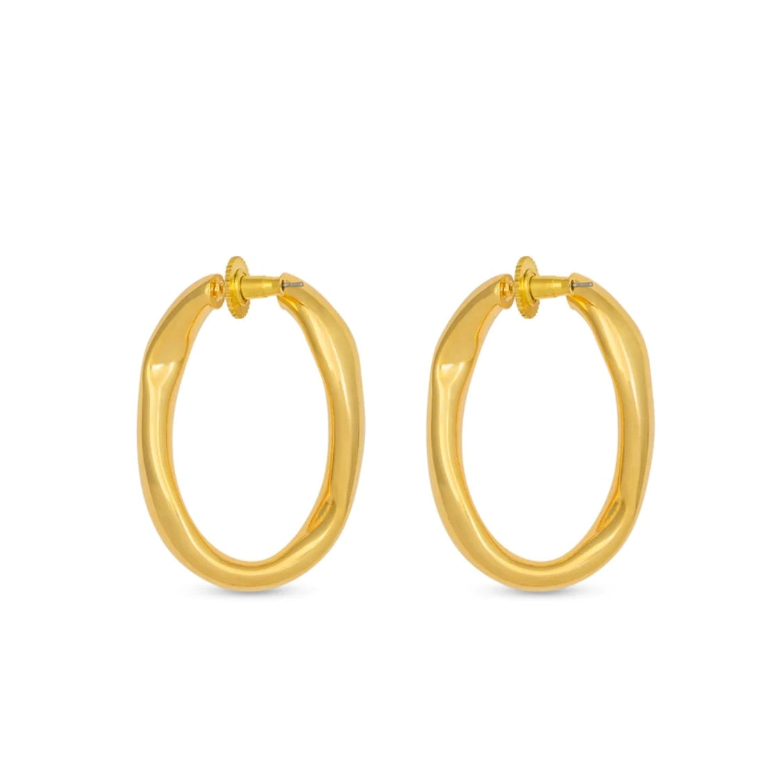 ORO WAVE HOOPS