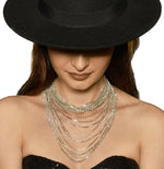 Load image into Gallery viewer, RHINESTONE SILVER CHOKER
