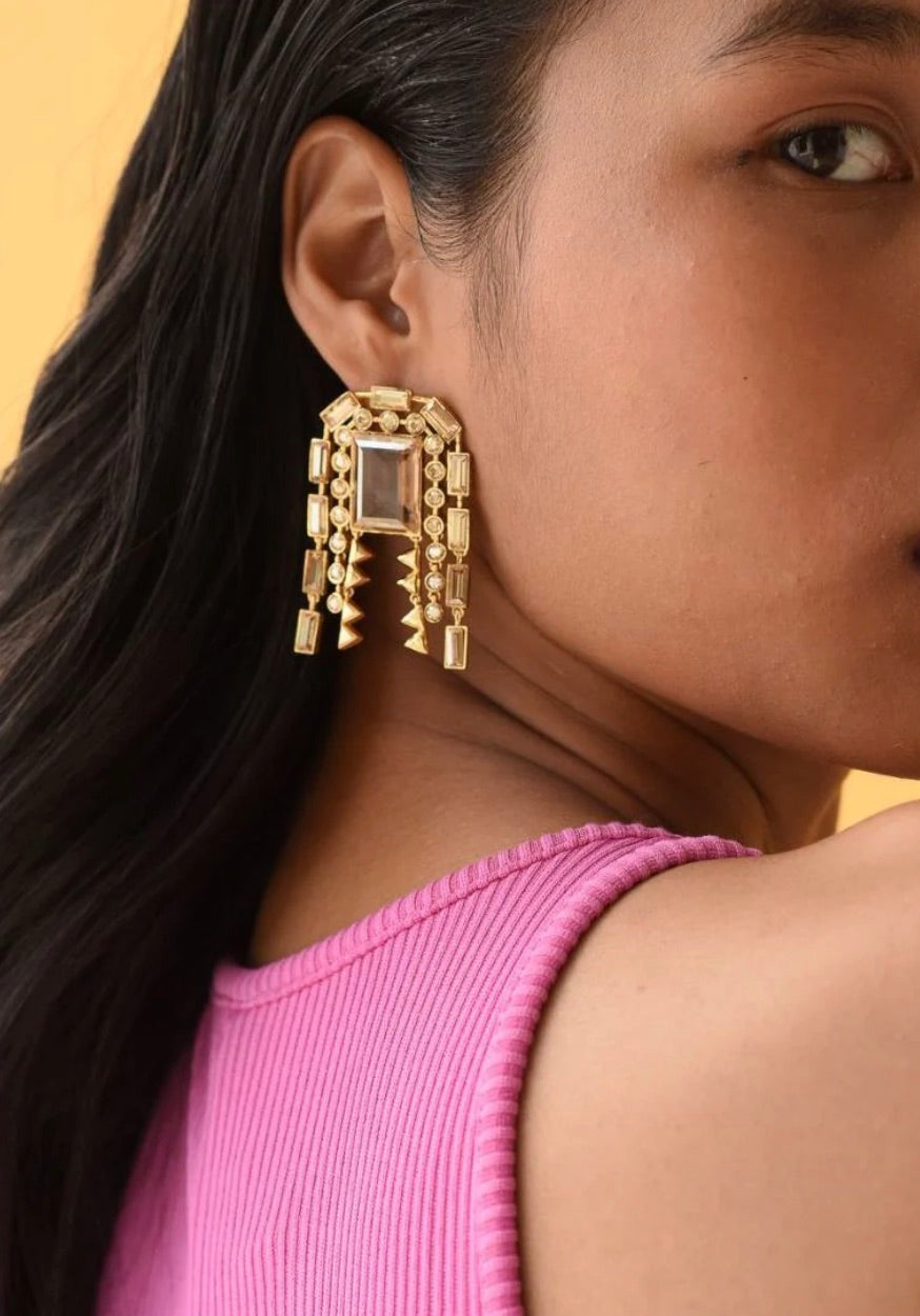 BUTTERFLY WINGS - THE CHUNKY STATEMENT EARRINGS
