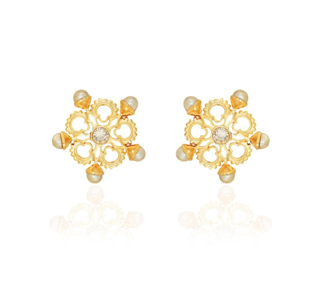 HONEY SCUKLE IN DUSK EARRINGS