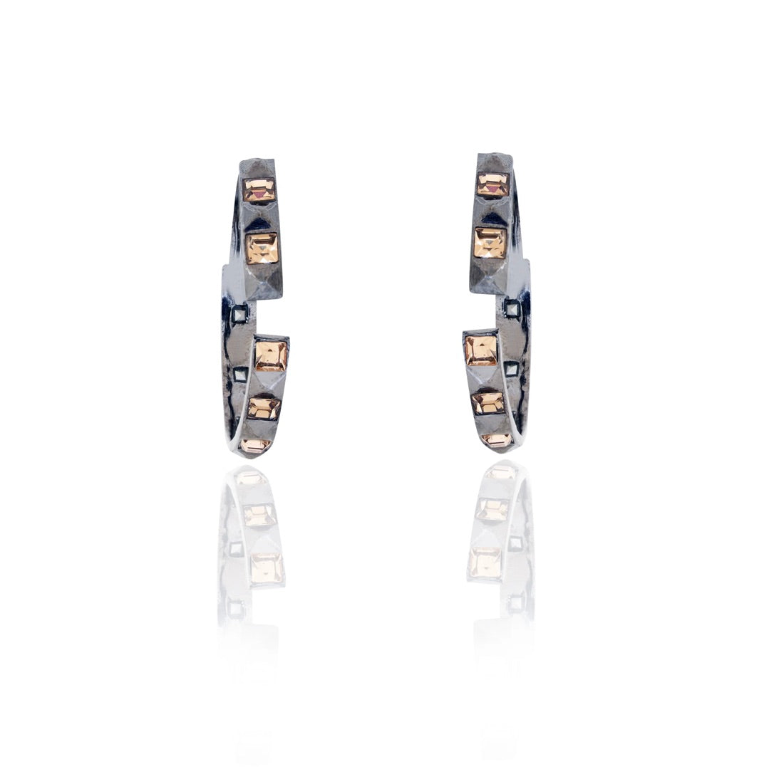 MUSKY CEDAR HOOP EARRINGS