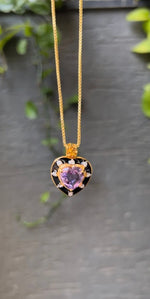 Load image into Gallery viewer, WISPERS HEART PENDANT
