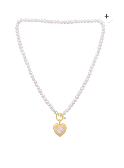 BLOOM HEART PENDANT