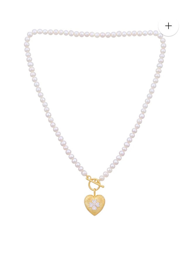 BLOOM HEART PENDANT
