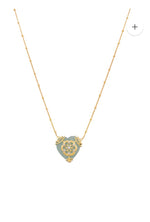 Load image into Gallery viewer, ETERNAL BLOOM HEART PENDANT
