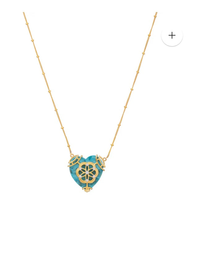 ETERNAL BLOOM HEART PENDANT