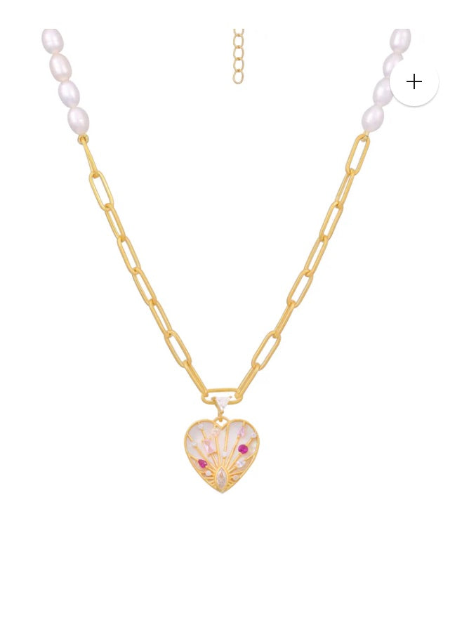 SUNSHINE HEART PENDANT