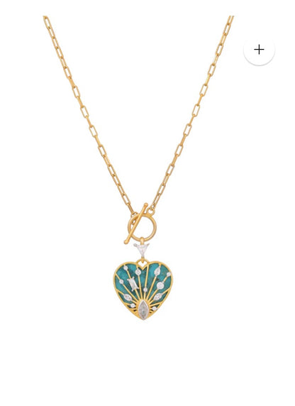 SUNSHINE HEART PENDANT