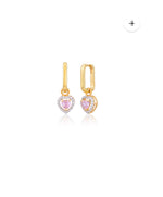 Load image into Gallery viewer, RADIANCE HEART EARRINGS
