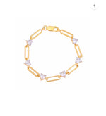 Load image into Gallery viewer, LOVE CHAIN HEART BRACELET
