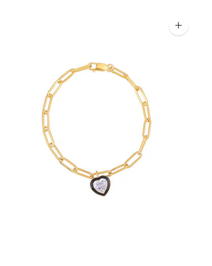 INFINITE TIES HEART BRACELET