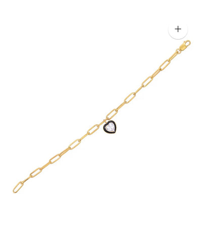 INFINITE TIES HEART BRACELET