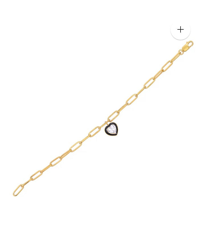 INFINITE TIES HEART BRACELET