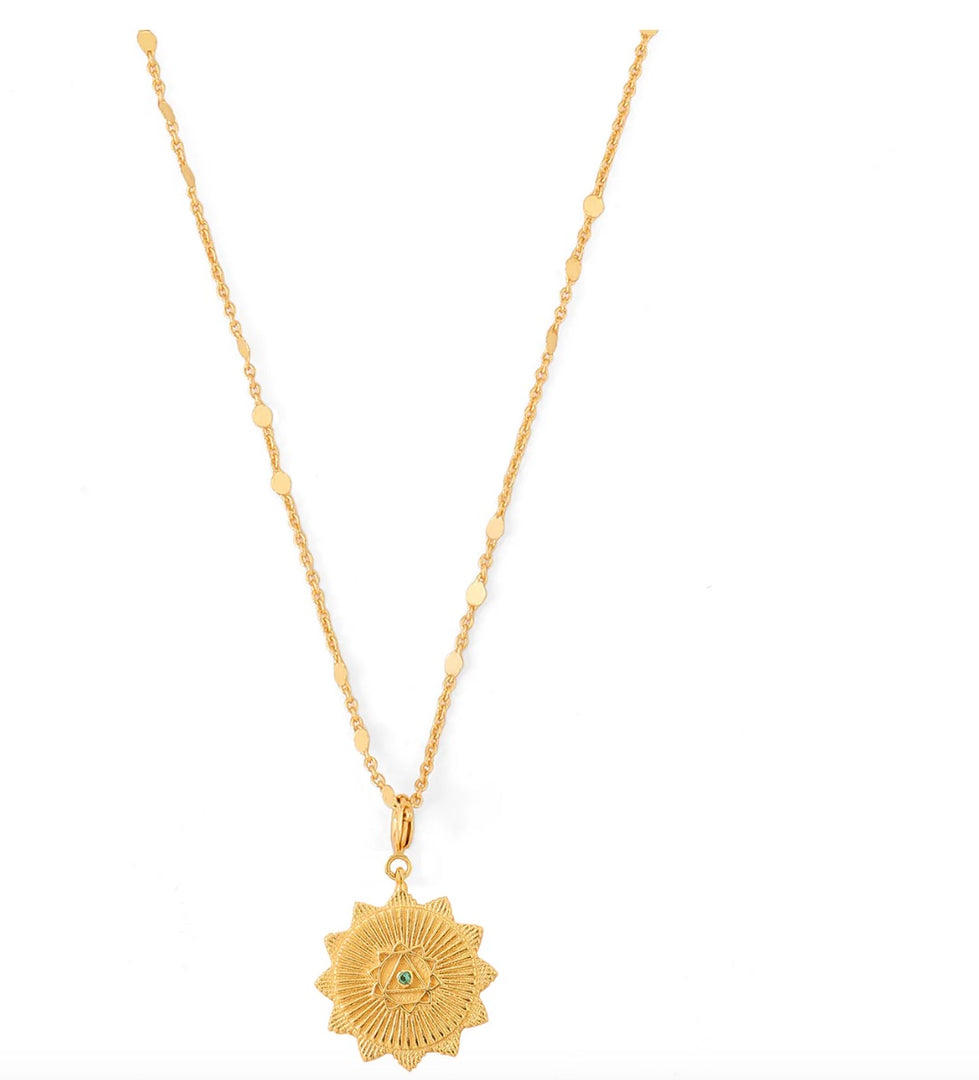 MANIPURA CHAKRA CHARM NECKLACE