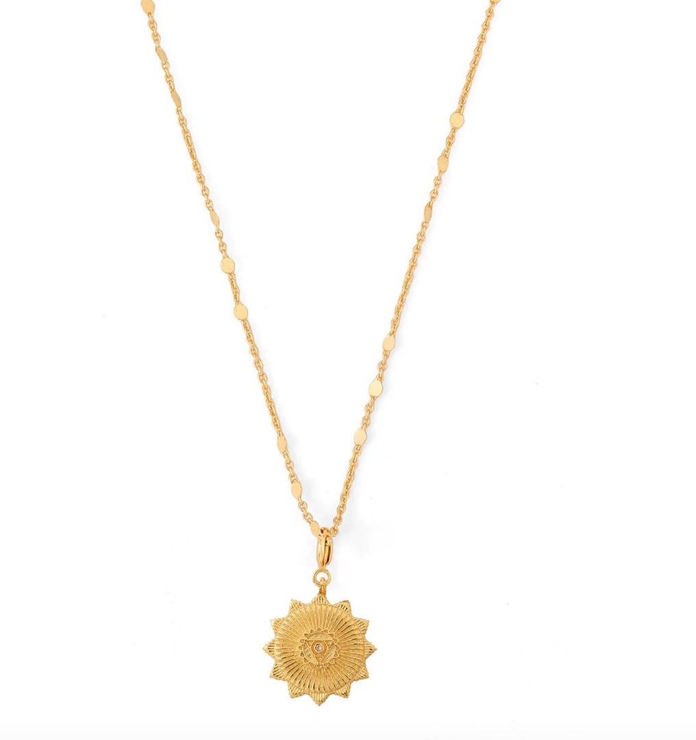 VISHUDDHA CHAKRA CHARM NECKLACE