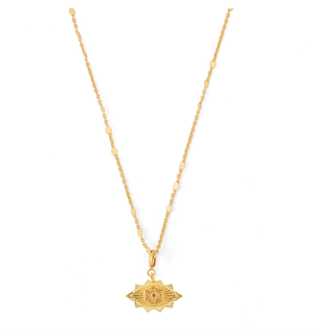 CROWN CHAKRA CHARM NECKLACE