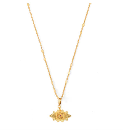 CROWN CHAKRA CHARM NECKLACE