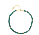 Load image into Gallery viewer, BOHÊME BEADS MALACHITE CHAIN
