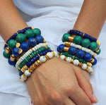 Load image into Gallery viewer, BOHÊME BEADS HOWLITE BRACELET
