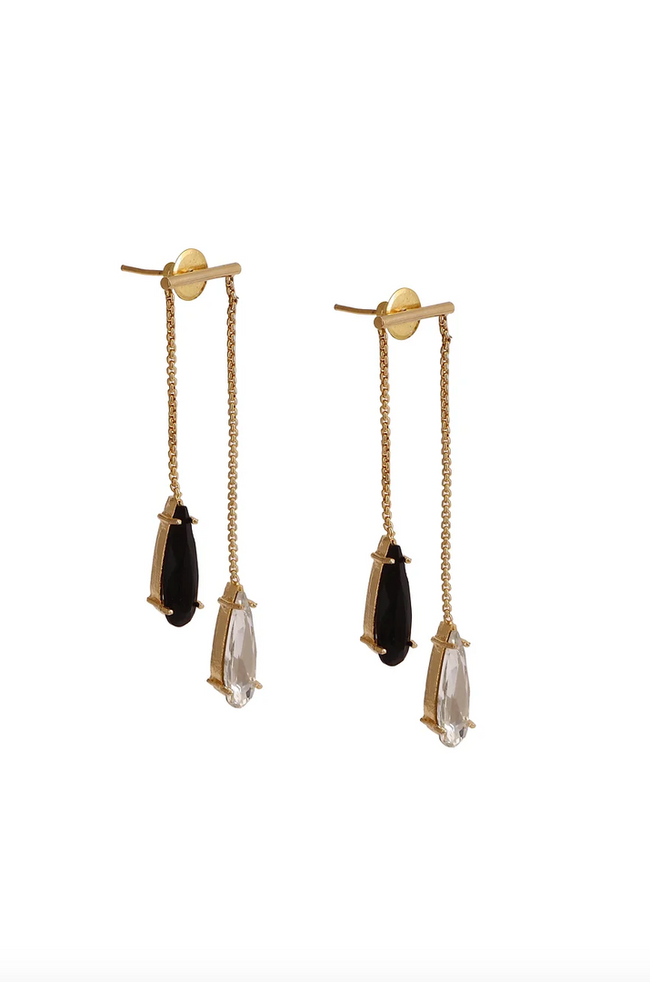 TWIN DROP EARRINGS