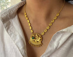 Load image into Gallery viewer, PEACOCK ENIGMA PENDANT NECKALCE
