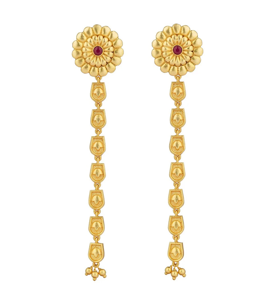 FLORAL LEGACY STATEMENT EARRINGS