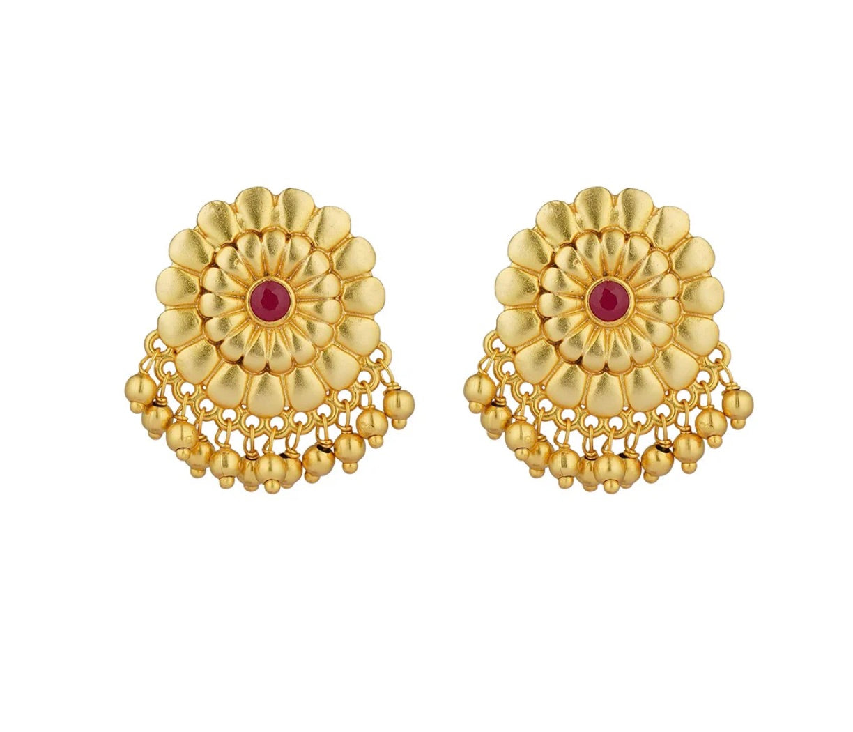 FLORAL PAST STUD EARRINGS